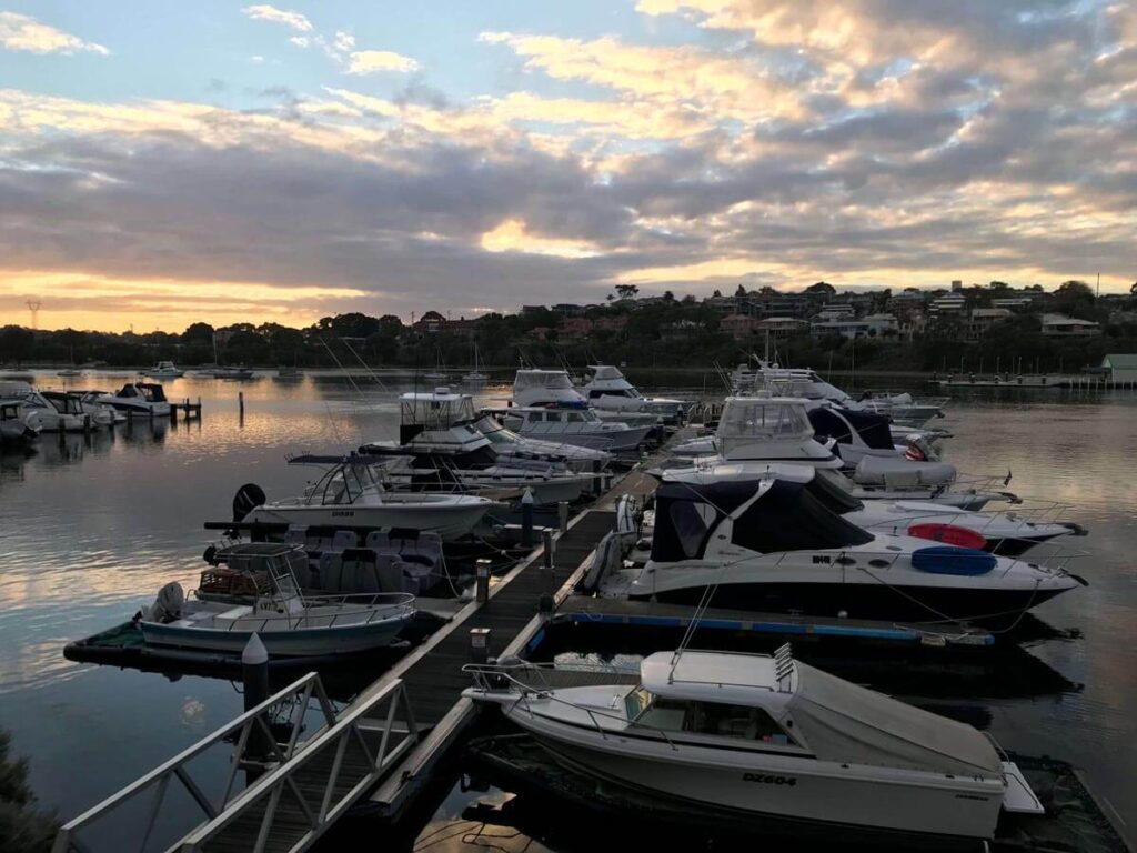 harbour full with boats 