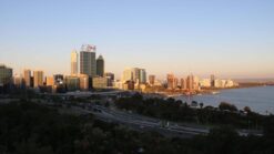 city view of perth, kings park, best time to visit western australia