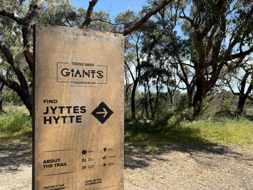Giants of Mandurah sign trail