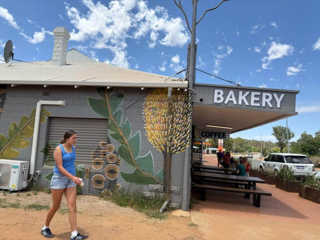 The entrance to Williams Bakery WA